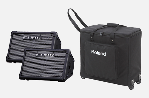 Roland CUBE Street EX PA Pack Battery Powered Stereo Amplifier