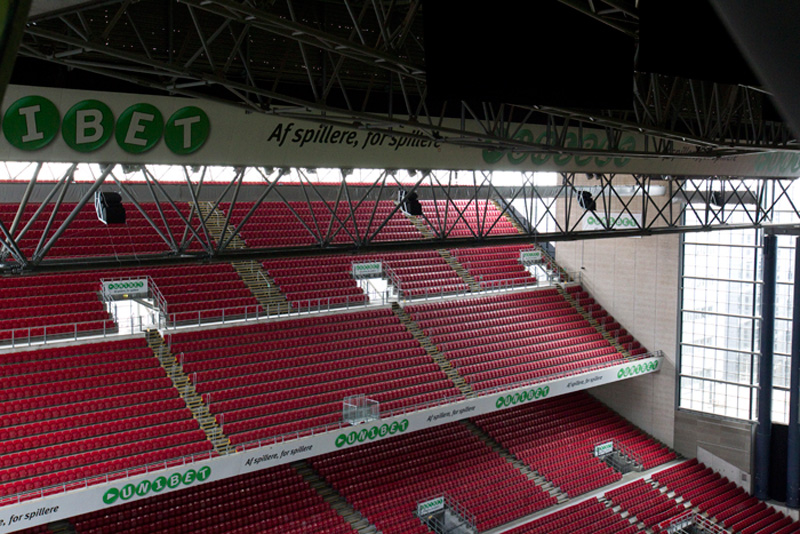 RCF reinforces Denmark's Parken Stadium 005